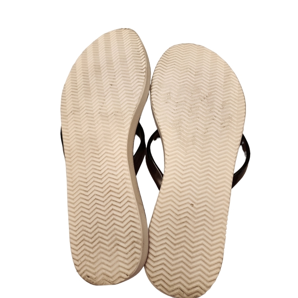 AERIN Georgette Floral Thong Flip Flops Size 7 - Picture 4 of 7
